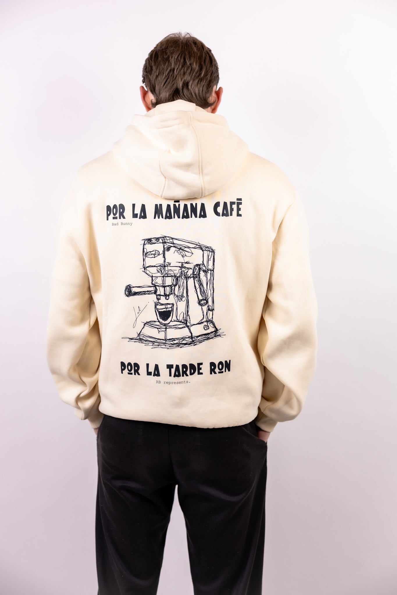 CÁFE O RON - RBau Fluffy Boxcut Hoodie